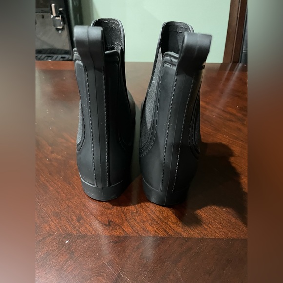 Jeffrey Campbell Havana Last Matte Black Rain Ankle Booties Womens Size 8 - Picture 2 of 9